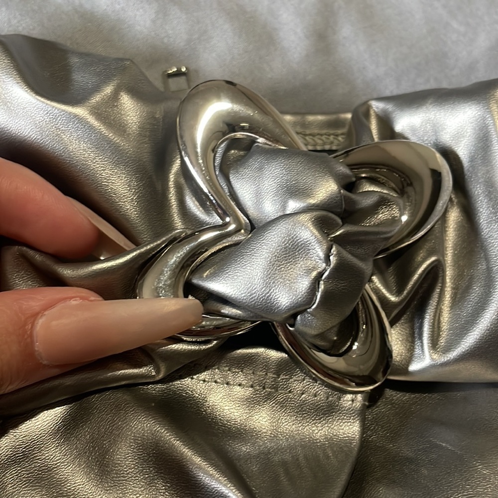 Metallic crop top - Picture 2 of 3